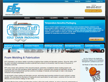 Tablet Screenshot of efpcorp.com